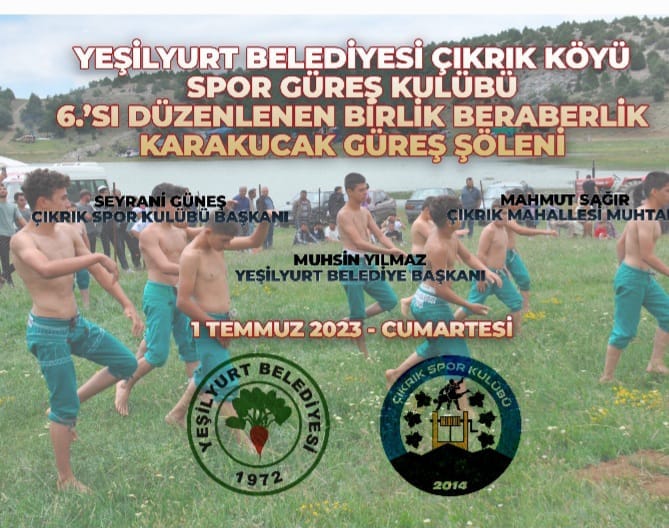 6. Birlik ve Beraberlik Karakucak Güreş Şöleni