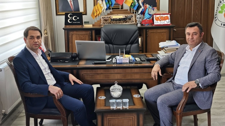 İLÇE KAYMAKAMI SAYIN FATİH DÖNER’İN ZİYARETİ